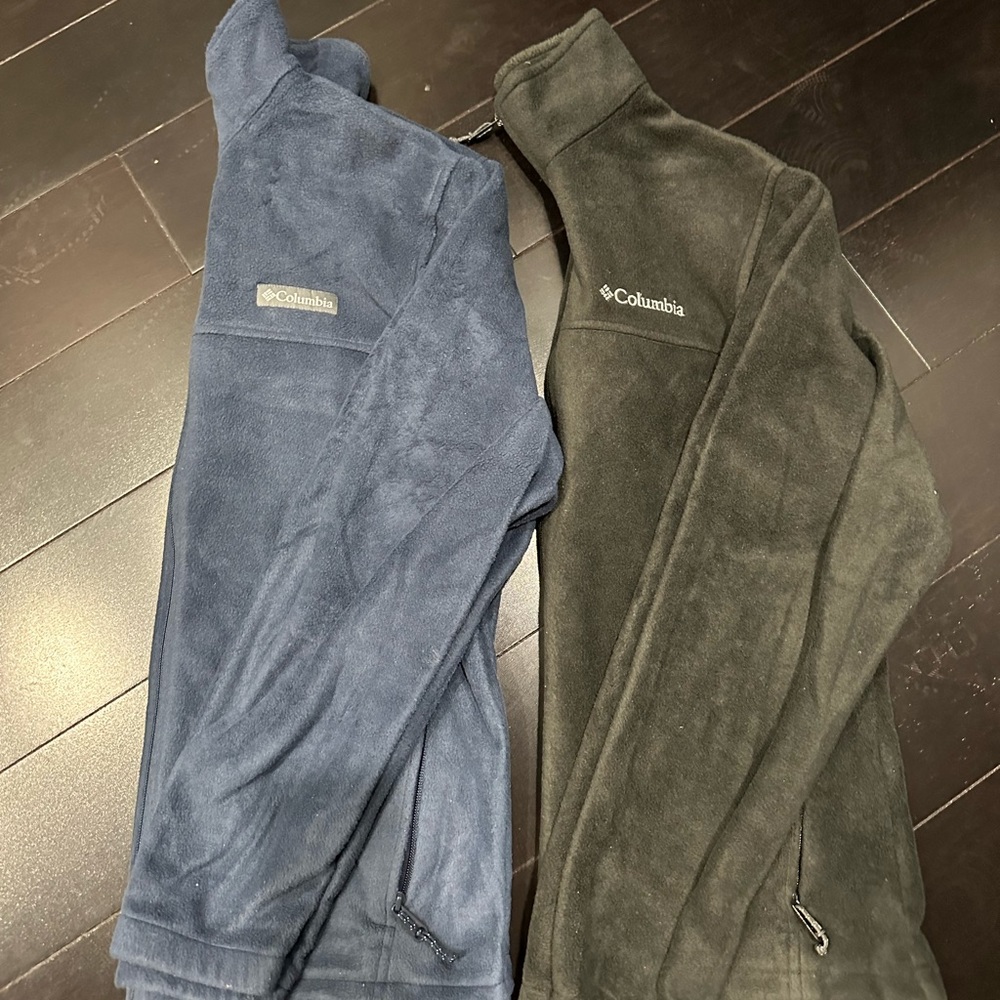 COLUMBIA FLEECE JACKETS